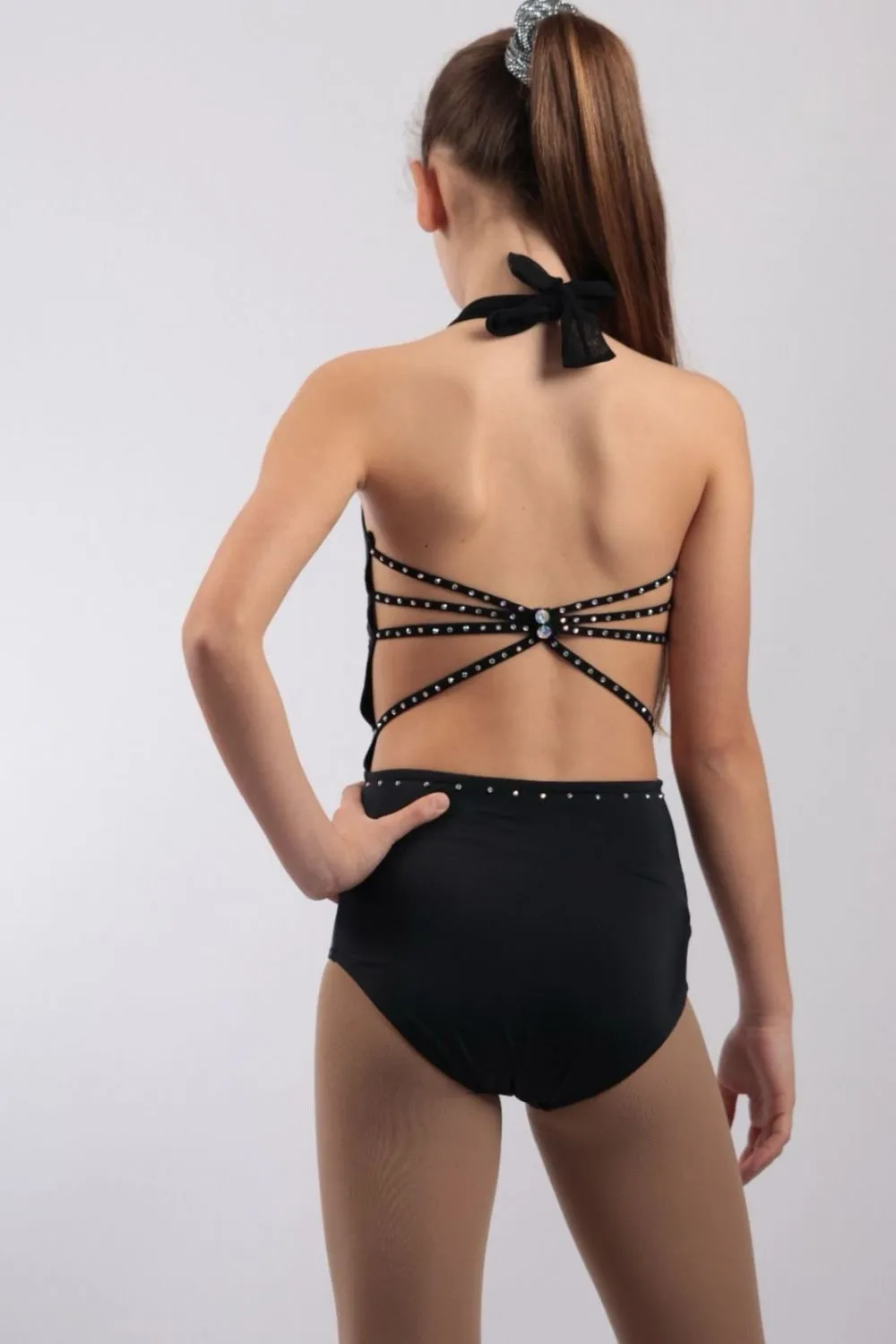 BODY BRILLIANT BLACK - DANZ - CON STRASS